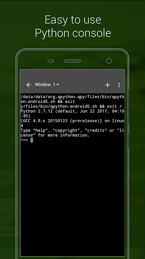 qpython3截图3