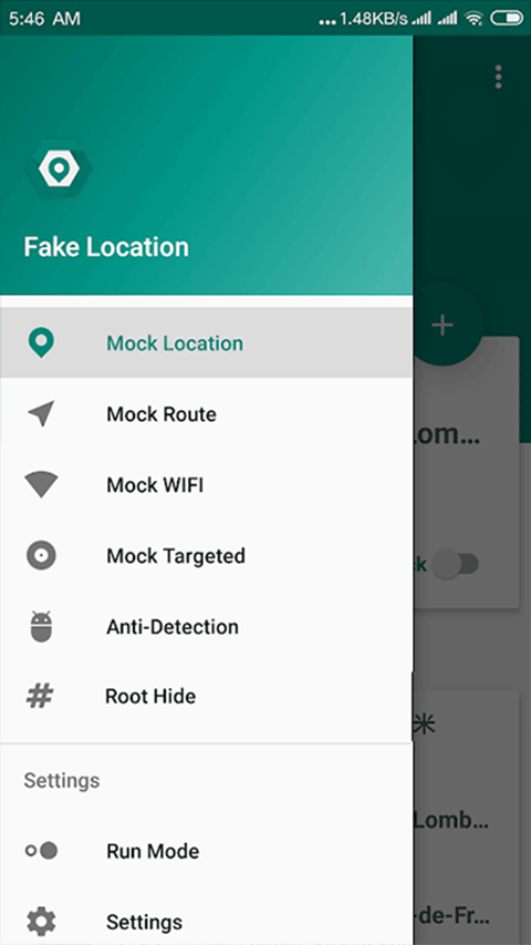 fake location截图3