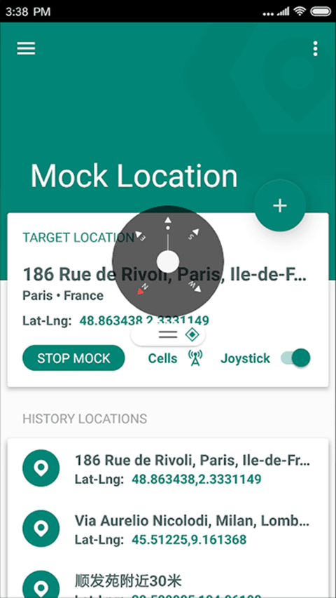 fake location截图2