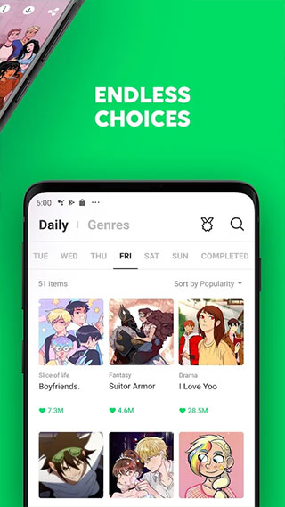 Webtoon截图4