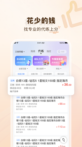 代练通截图2