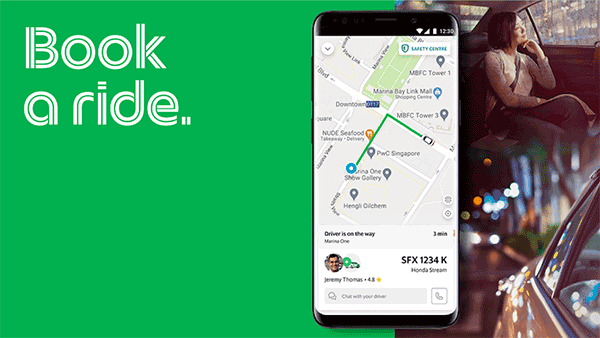 Grab打车截图1