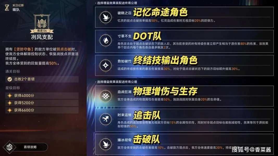 崩坏星穹铁道3.3末日幻影冽风支配满星攻略​