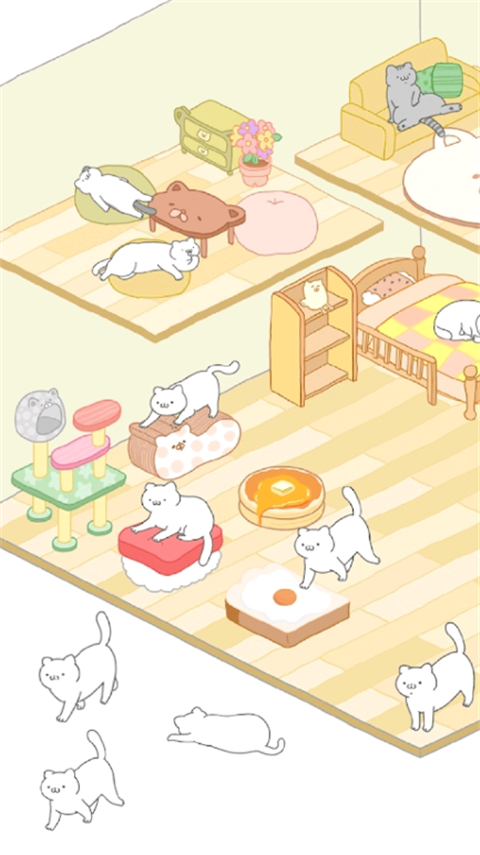 猫咪很可爱可我是幽灵截图2