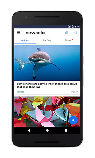 Newsela截图2