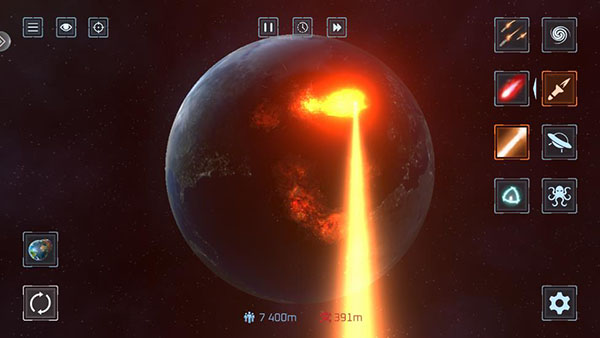 行星粉碎模拟器截图1