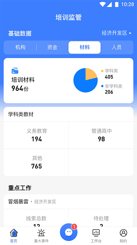 校外培训管理端截图2