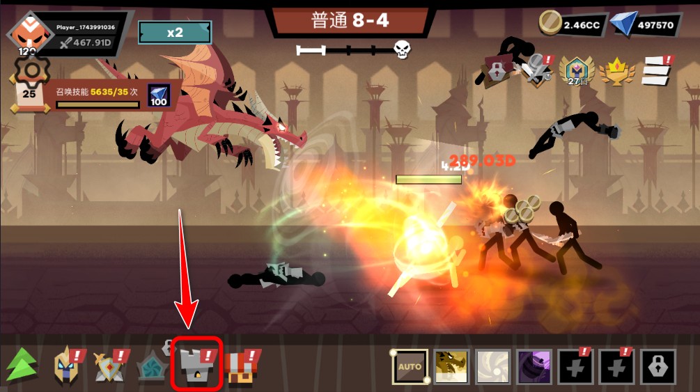 火柴人大战怪物破解版内置菜单(Stickman vs Monster Idle Game)