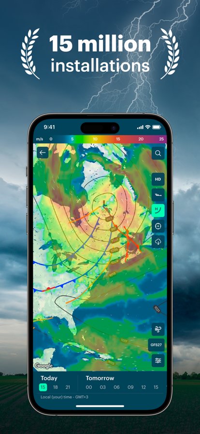 Windy气象截图1