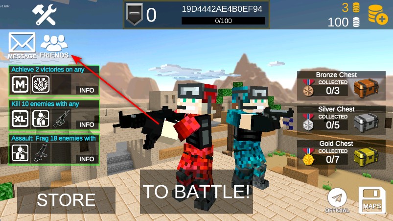 像素战争最新版本(Pixel Combats 2)