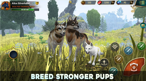 狼传说家园与爱心