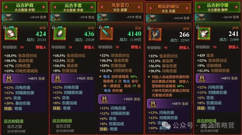 迷雾大陆S8野蛮人电击教学攻略