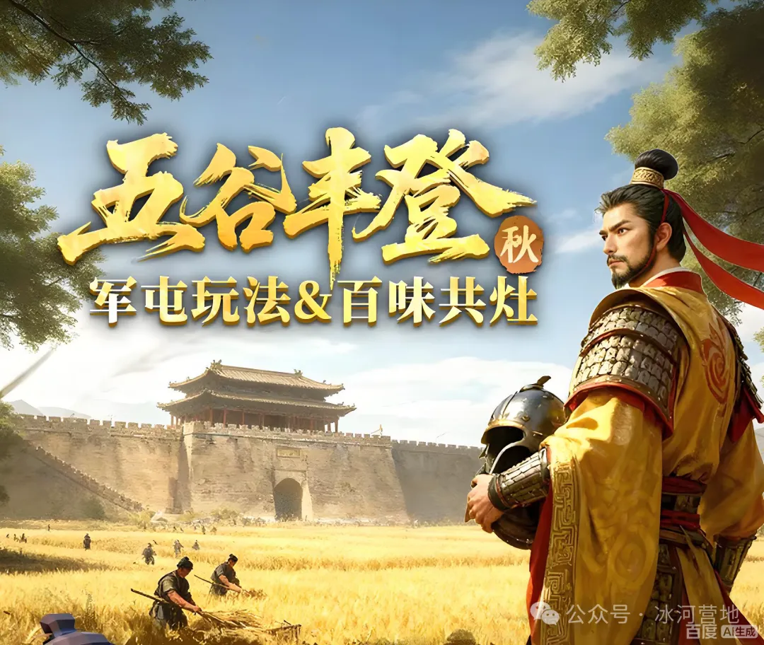 三国冰河时代新剧本五谷丰登开启种田玩法