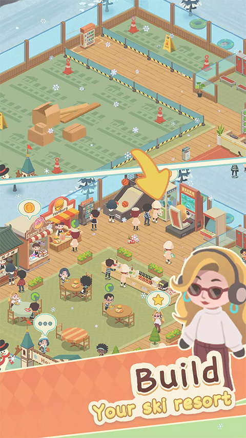 闲置的滑雪大亨