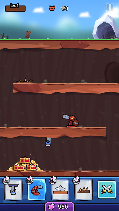 陷阱大师合并防御