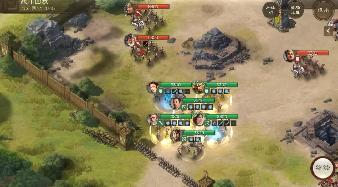 三国志战棋版PK11蛮族入侵七级地首开打法攻略